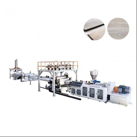 Líne Easbhrúite Urlár Comhshaoil ​​Cloch-plaisteach SPC ó Jwell Machinery China
